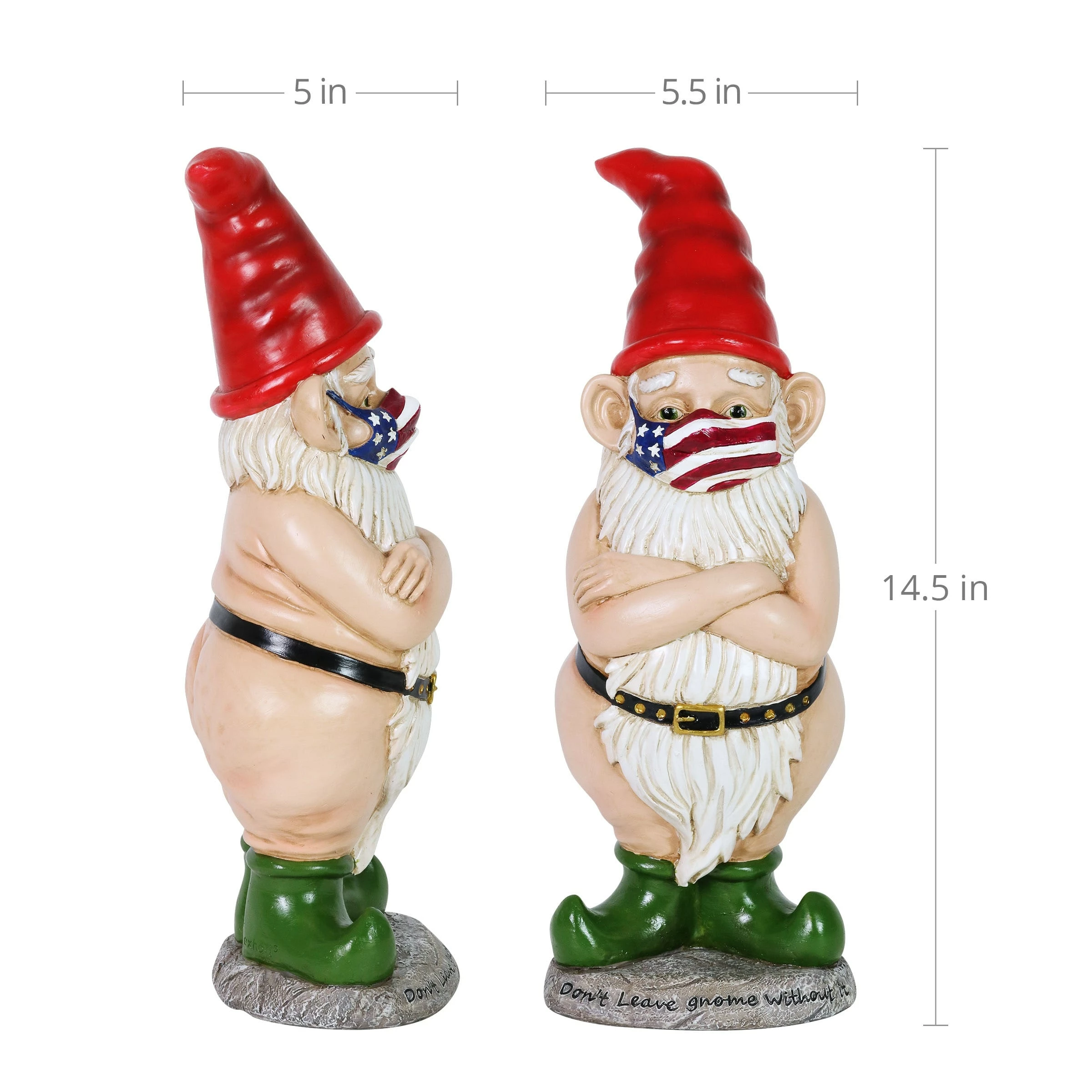 Best reviews of β Discount β¨ Exhart Limited Edition Good Time Patriot Pete Naked Gnome Statue, 14.5 Inches β€οΈ π₯° - Image 7