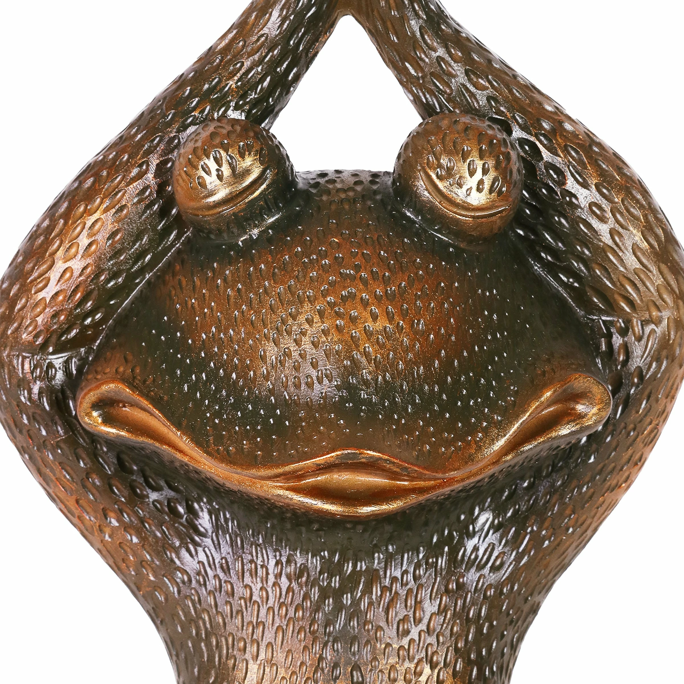 Outlet π Best Sale π Exhart Meditating Bronze Yoga Frog Garden Statue, 17 Inch π π₯° - Image 4
