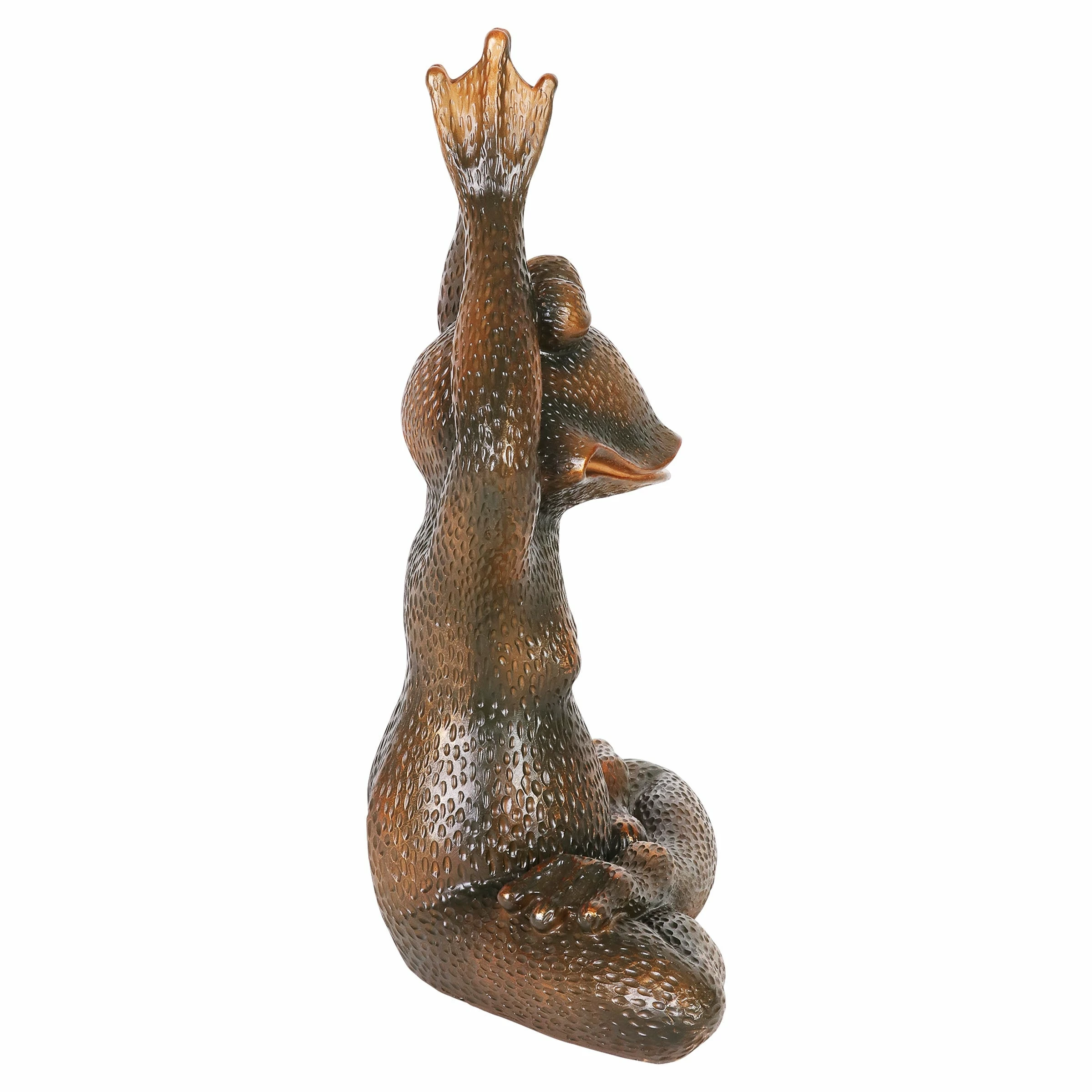 Outlet π Best Sale π Exhart Meditating Bronze Yoga Frog Garden Statue, 17 Inch π π₯° - Image 8