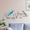 Promo 😉 Top 10 🛒 Exhart Metal Birds Love Sign Wall Art, 22.5 By 10 Inches 👏 😍