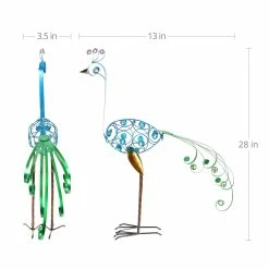 Cheapest ❤️ Best deal 🥰 Exhart Metal Filigree Bird Statue With Bead Details 😍 🔔 -Exhart Shop Exhart Metal Filigree Bird Statue with Bead Details 2