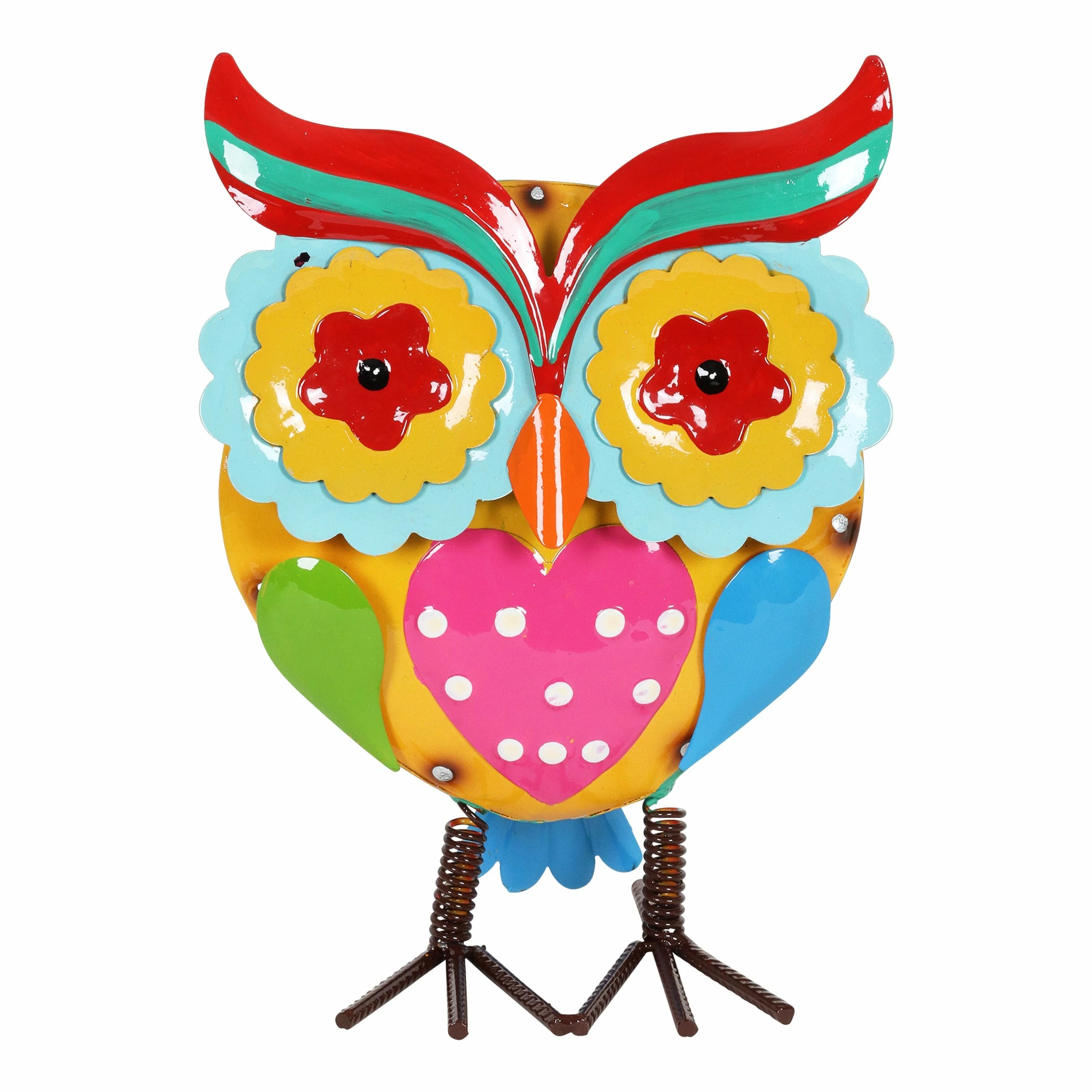 Outlet π Brand new π₯ Exhart Metal Painted Owl Decor, 10 Inch β¨ β