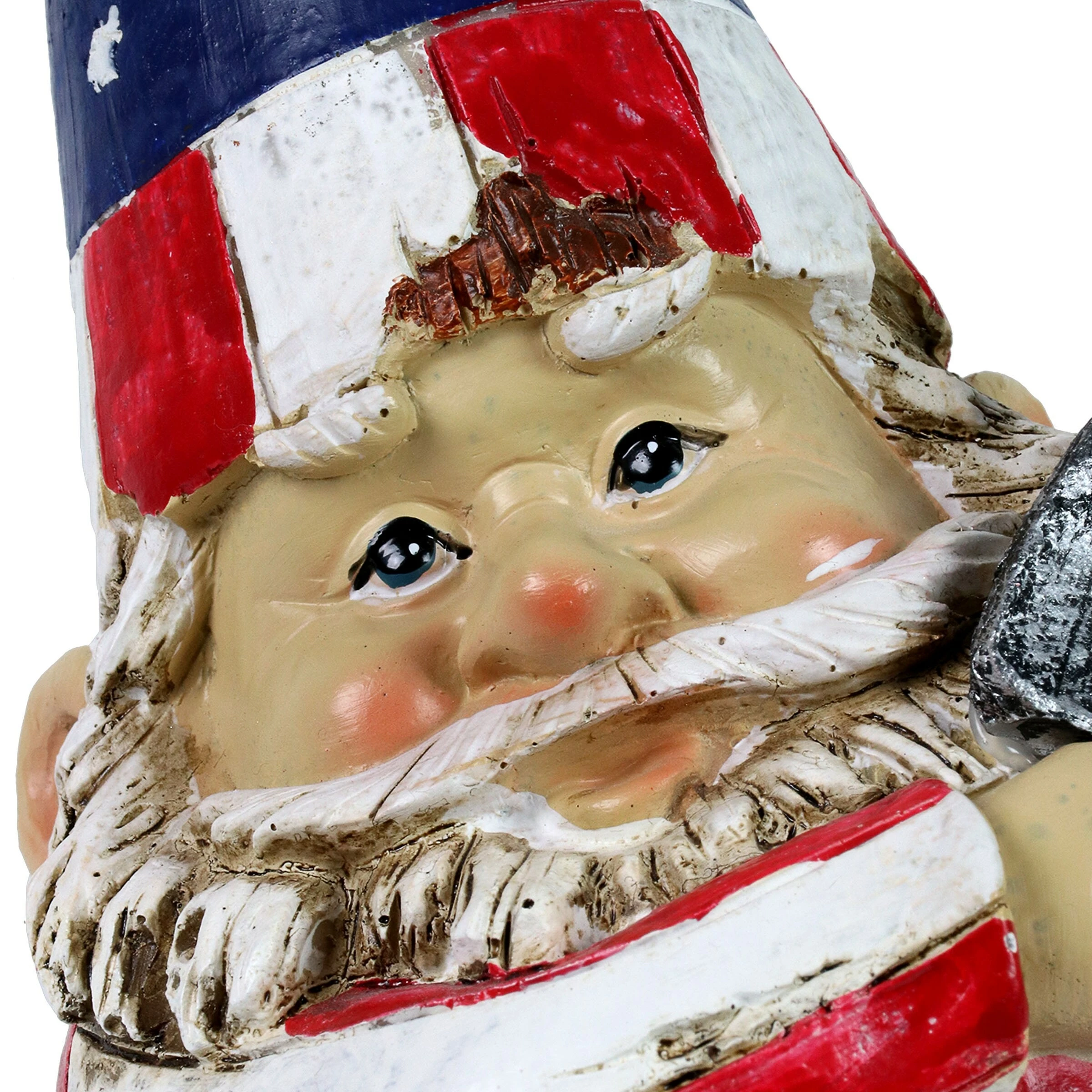 Budget π Budget π Exhart Patriotic Gnome Statue With LED Bird, 10 Inch β π - Image 7