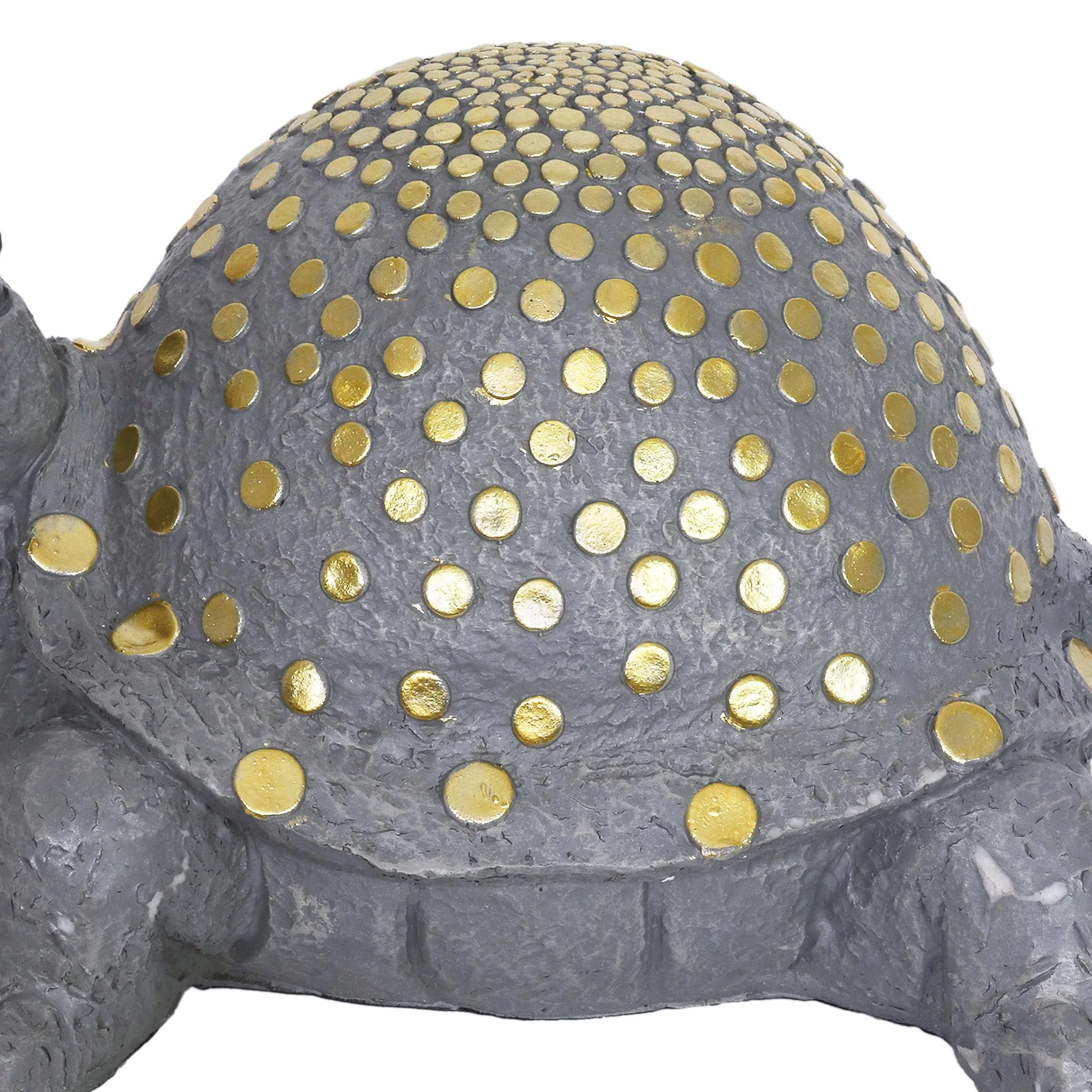 Flash Sale β¨ Promo π― Exhart Resin Turtle Statue With Gold Accents, 8 By 14 Inches β€οΈ π 6 Flash Sale β¨ Promo π― Exhart Resin Turtle Statue With Gold Accents, 8 By 14 Inches β€οΈ π - Image 4