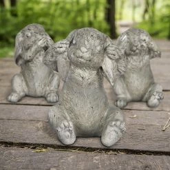 Deals π Hot Sale π― Exhart See No, Hear No, Speak No Evil Garden Bunny Set Of 3, 7.5 Inches π π 30 Deals π Hot Sale π― Exhart See No, Hear No, Speak No Evil Garden Bunny Set Of 3, 7.5 Inches π π -Exhart Shop Exhart See No2C Hear No2C Speak No Evil Garden Bunny set of 32C 7.5 Inches 13