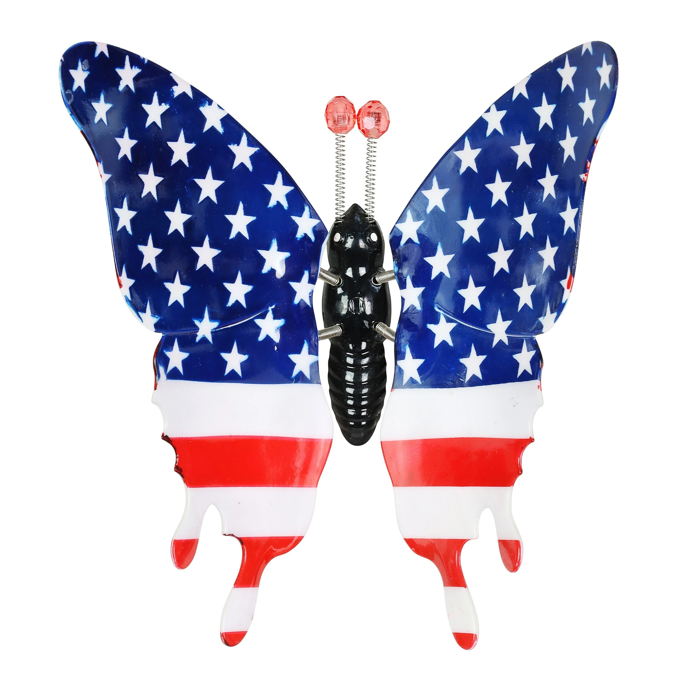 Best deal β€οΈ Cheap β Exhart Set Of 3 Patriotic WindyWings Garden Stakes In Butterfly, Hummingbird Whirligig And Eagle, 7 By 30 Inches π π - Image 5