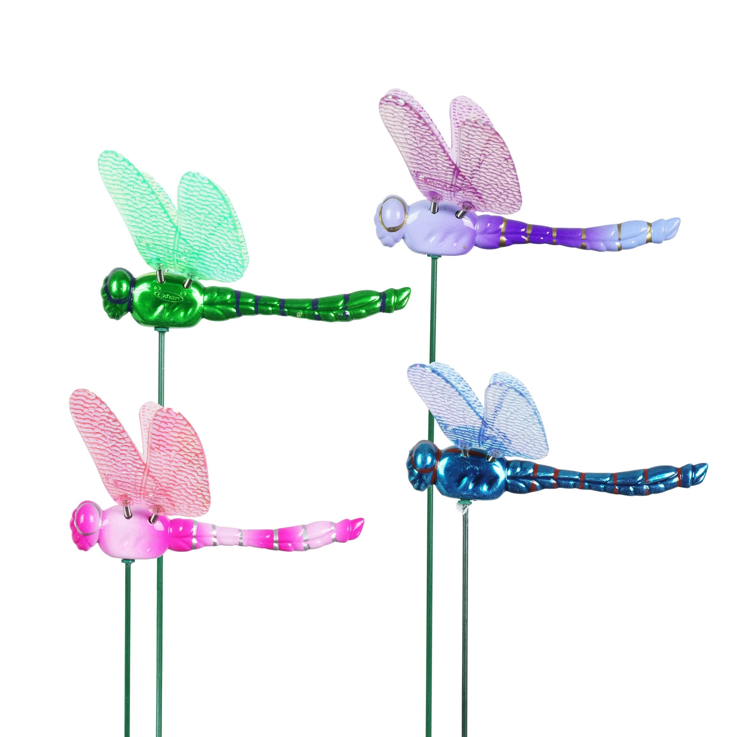 Cheap 𧨠Best Sale π₯ Exhart Six Piece 4" WindyWings Dragonfly Plant Stake Assortment, 6 X 4 X 15.5 Inches π π€© - Image 4