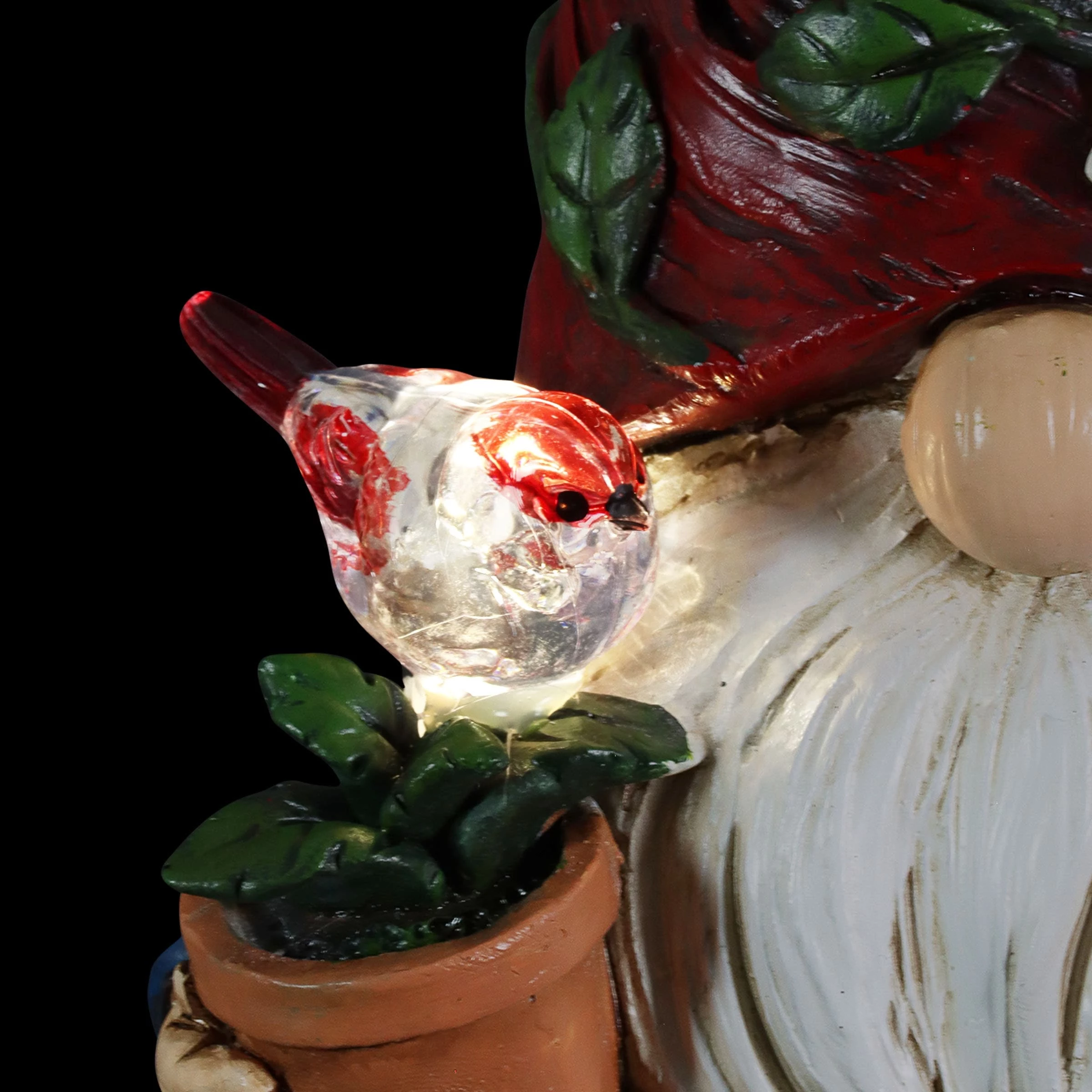 Coupon π€© Wholesale 𧨠Exhart Solar 2 Piece Set Garden Gnome Statues With Welcome Sign, 6 By 12 Inches π€© π - Image 9