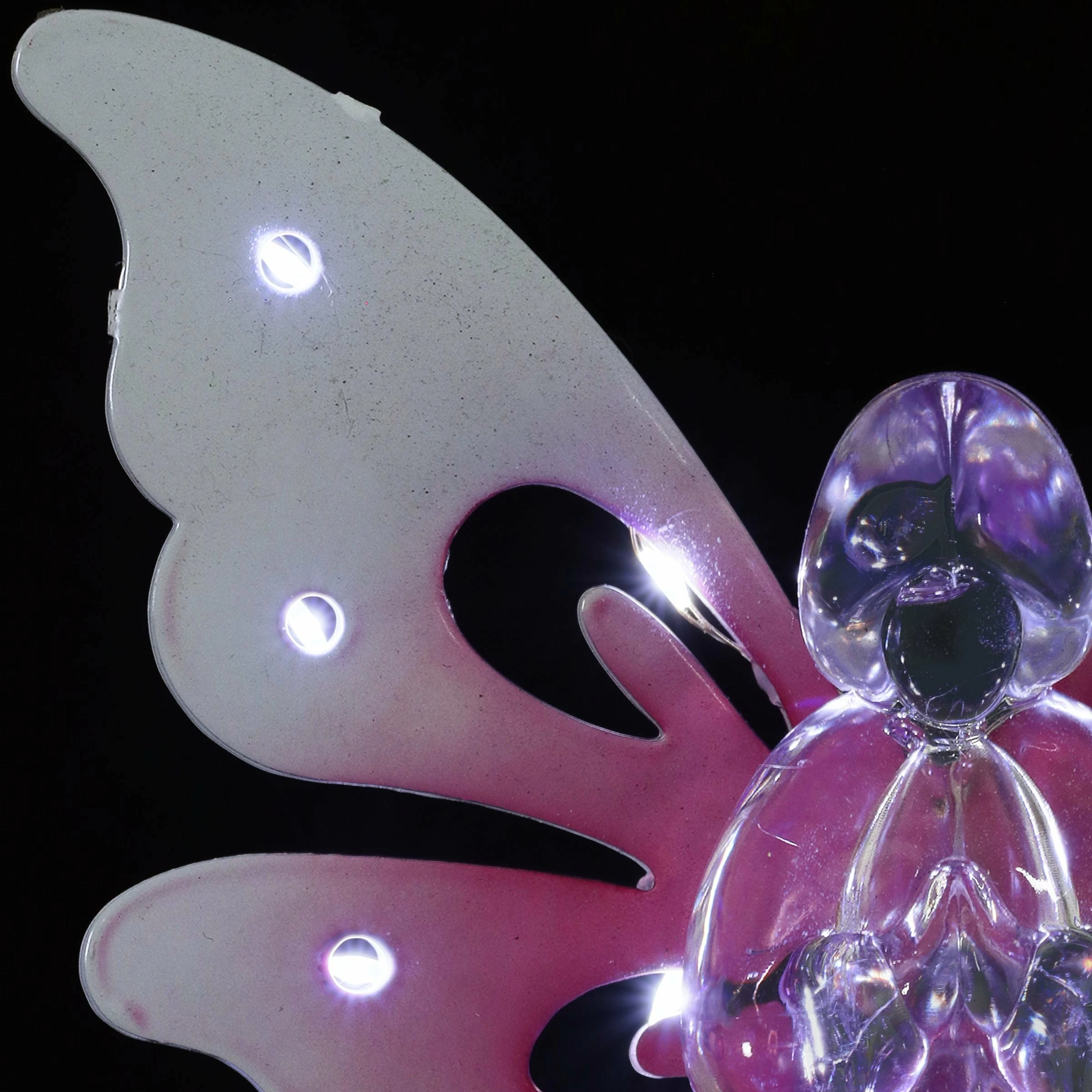 Budget β€οΈ Cheapest π₯° Exhart Solar Acrylic Angel Stake With 13 LEDs, 6 Inch Body Size π βοΈ - Image 9