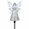 Brand new ✔️ Best Pirce 🔥 Exhart Solar Acrylic Angel With Wings And Twelve LED Lights On A Metal Garden Stake, 4 By 34 Inches 😉 ✔️