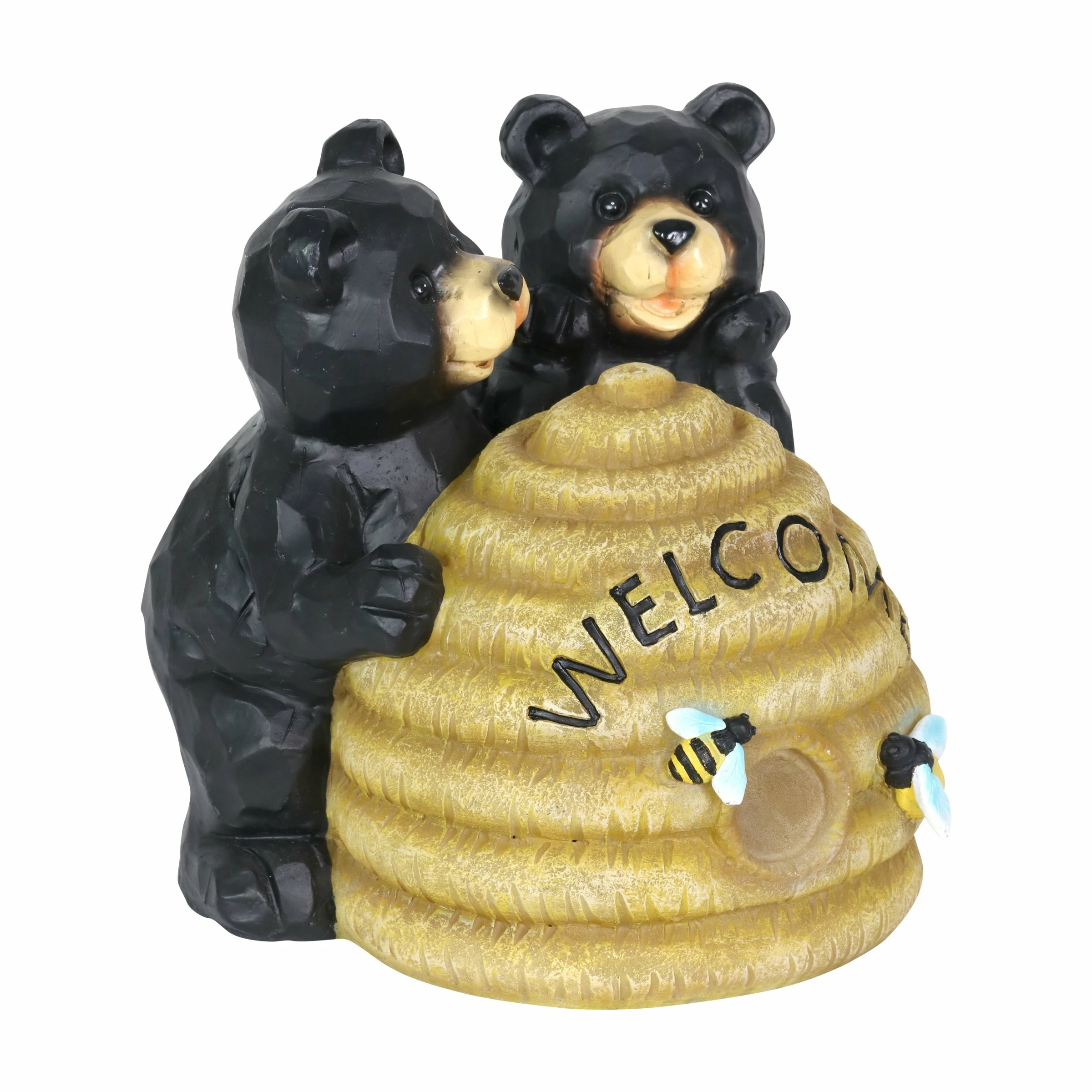 Hot Sale βοΈ Best Pirce π Exhart Solar Bears And Welcome Hive Statuary, 7 Inch β¨ π₯° - Image 7