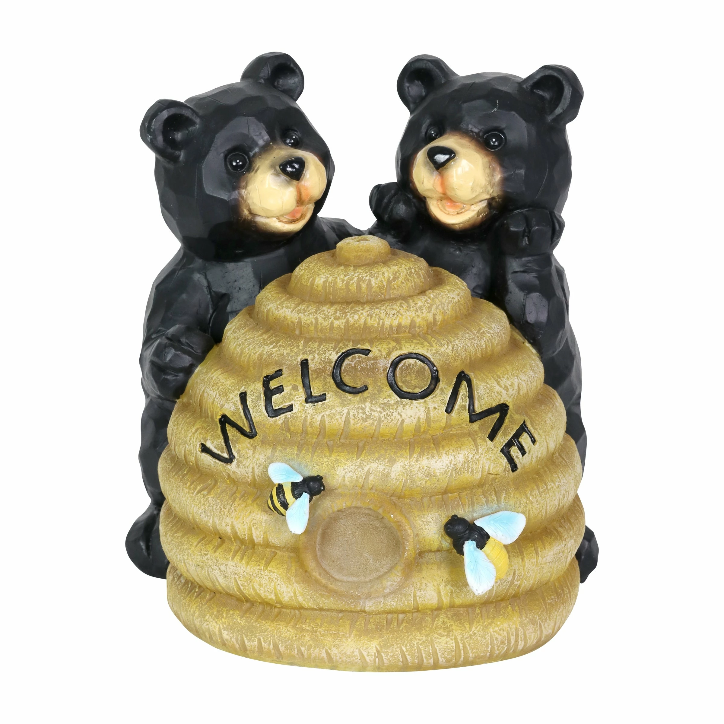 Hot Sale βοΈ Best Pirce π Exhart Solar Bears And Welcome Hive Statuary, 7 Inch β¨ π₯°