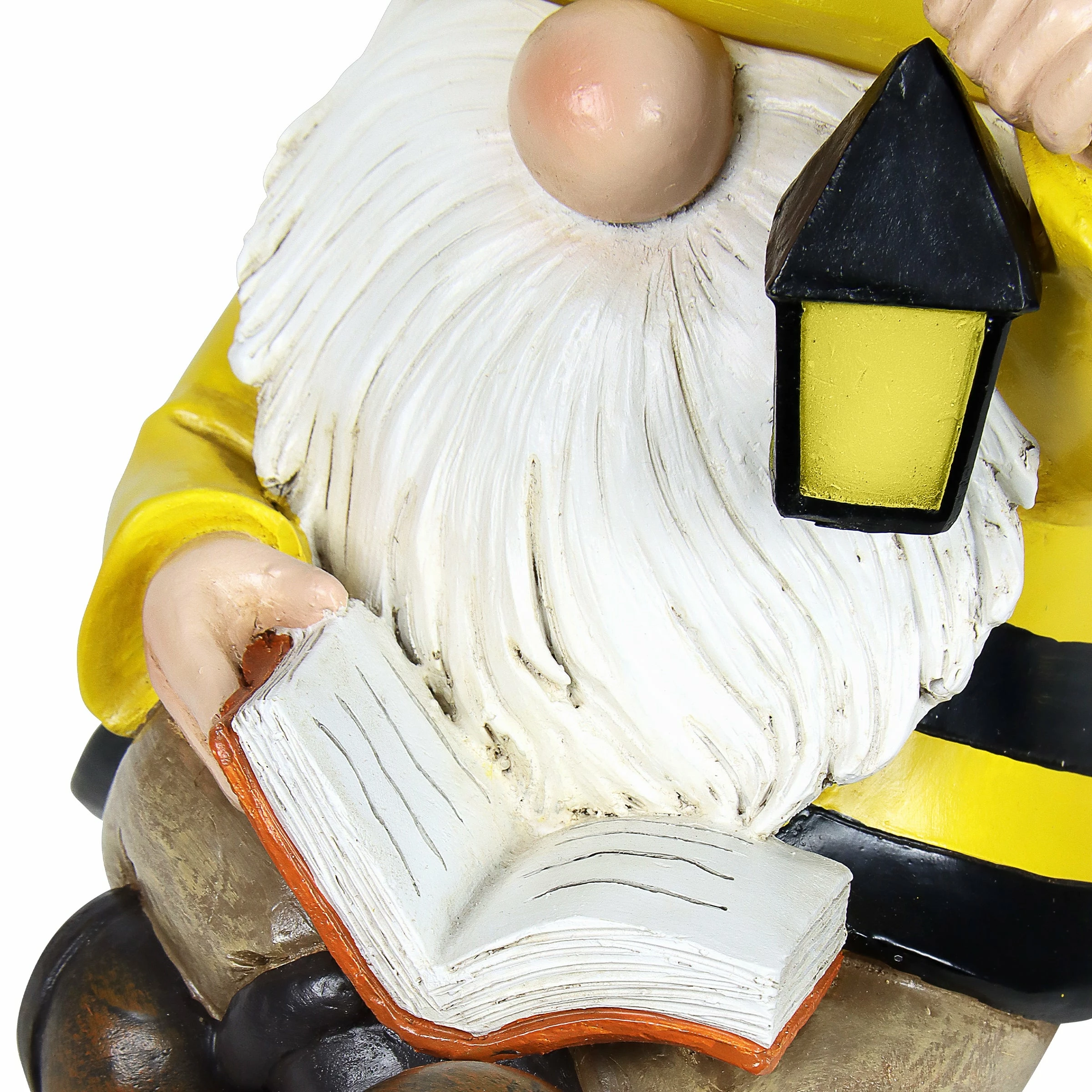 Cheapest 𧨠Cheap 𧨠Exhart Solar Beekeeper Garden Gnome With Book And Lantern Statuary, 5.5 By 9.5 Inches β βοΈ - Image 6