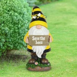 Brand new π Promo π― Exhart Solar Beekeeper Gnome Statue With Save The Bees Sign, 6 By 13 Inches π₯ π 12 Brand new π Promo π― Exhart Solar Beekeeper Gnome Statue With Save The Bees Sign, 6 By 13 Inches π₯ π -Exhart Shop Exhart Solar Beekeeper Gnome Statue with Save the Bees Sign2C 6 by 13 Inches 2