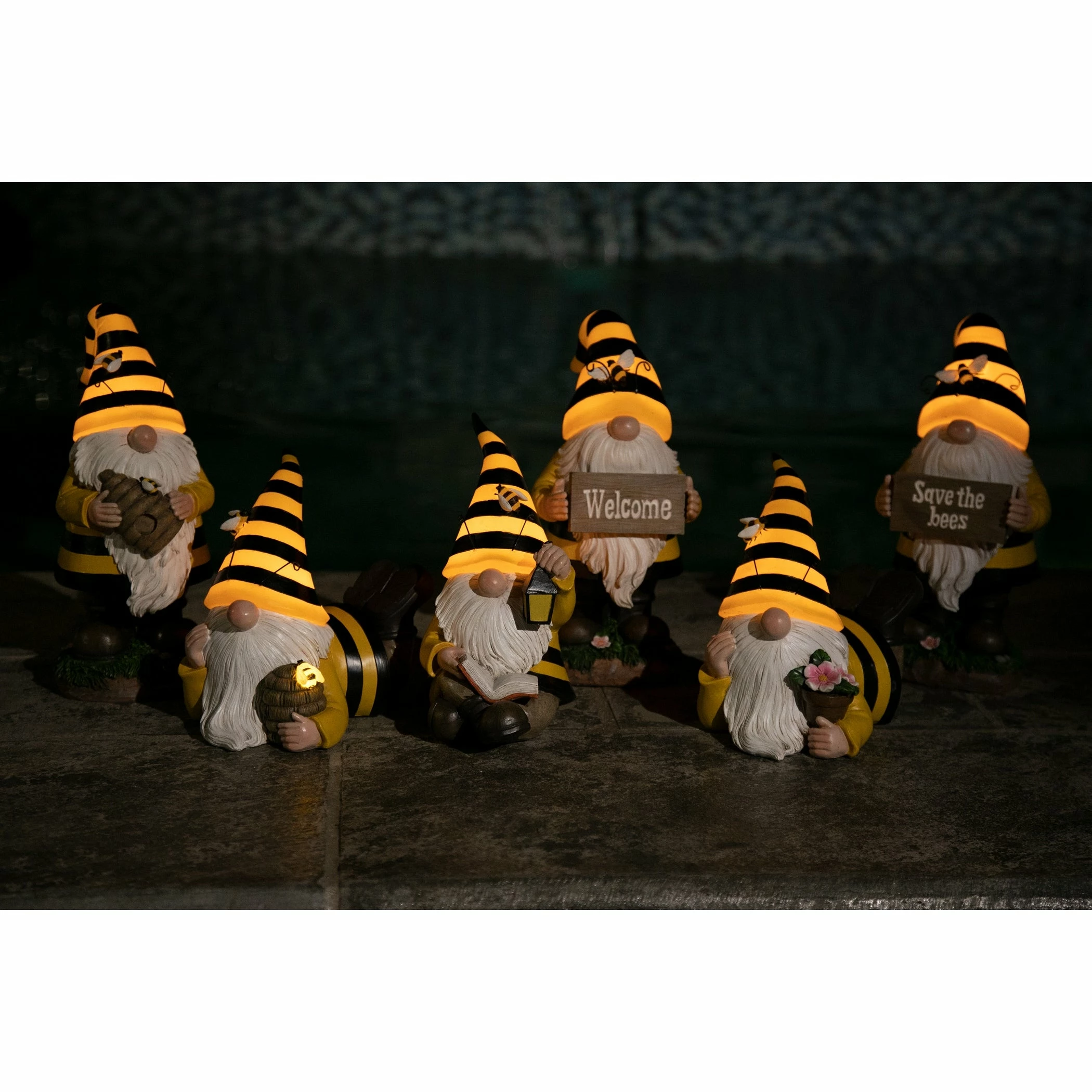 Brand new π Promo π― Exhart Solar Beekeeper Gnome Statue With Save The Bees Sign, 6 By 13 Inches π₯ π 10 Brand new π Promo π― Exhart Solar Beekeeper Gnome Statue With Save The Bees Sign, 6 By 13 Inches π₯ π - Image 8
