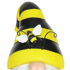Buy ⌛ Brand new 😀 Exhart Solar Beekeeper Gnome Statue With Welcome Sign, 6 By 13 Inches 🥰 🛒 -Exhart Shop Exhart Solar Beekeeper Gnome Statue with Welcome Sign2C 6 by 13 Inches 4
