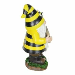 Buy ⌛ Brand new 😀 Exhart Solar Beekeeper Gnome Statue With Welcome Sign, 6 By 13 Inches 🥰 🛒 -Exhart Shop Exhart Solar Beekeeper Gnome Statue with Welcome Sign2C 6 by 13 Inches 8