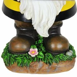 Buy ⌛ Brand new 😀 Exhart Solar Beekeeper Gnome Statue With Welcome Sign, 6 By 13 Inches 🥰 🛒 -Exhart Shop Exhart Solar Beekeeper Gnome Statue with Welcome Sign2C 6 by 13 Inches 9