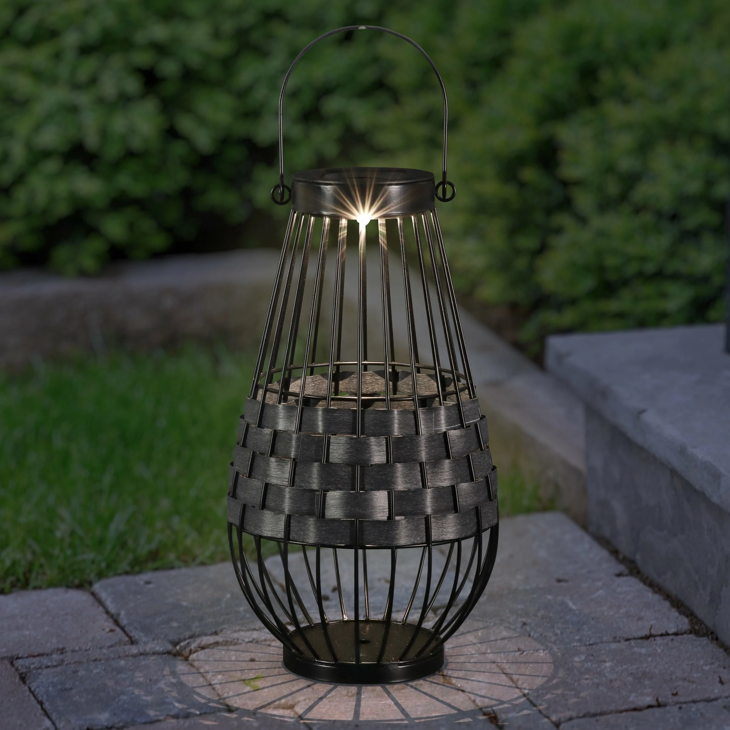Deals π₯° Cheapest β¨ Exhart Solar Black Metal And Grey Plastic Rattan Lantern, 7 By 12 Inches π― π₯° 4 Deals π₯° Cheapest β¨ Exhart Solar Black Metal And Grey Plastic Rattan Lantern, 7 By 12 Inches π― π₯° - Image 2