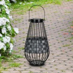 Deals π₯° Cheapest β¨ Exhart Solar Black Metal And Grey Plastic Rattan Lantern, 7 By 12 Inches π― π₯° 13 Deals π₯° Cheapest β¨ Exhart Solar Black Metal And Grey Plastic Rattan Lantern, 7 By 12 Inches π― π₯° -Exhart Shop Exhart Solar Black Metal and Grey Plastic Rattan Lantern2C 7 by 12 Inches 2
