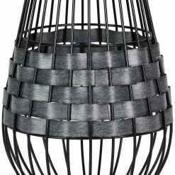 Deals π₯° Cheapest β¨ Exhart Solar Black Metal And Grey Plastic Rattan Lantern, 7 By 12 Inches π― π₯° 15 Deals π₯° Cheapest β¨ Exhart Solar Black Metal And Grey Plastic Rattan Lantern, 7 By 12 Inches π― π₯° -Exhart Shop Exhart Solar Black Metal and Grey Plastic Rattan Lantern2C 7 by 12 Inches 4