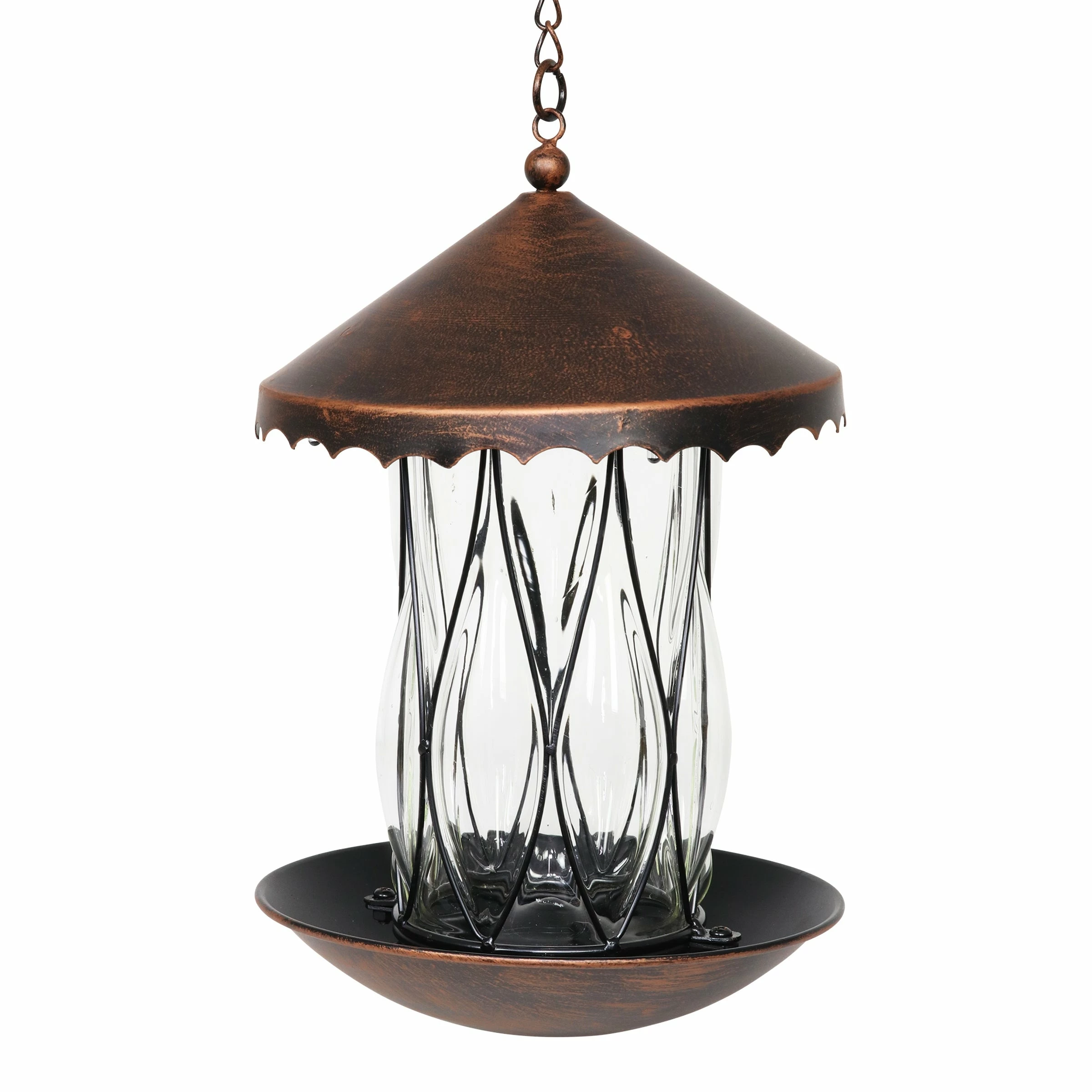 Best Pirce βοΈ Coupon π Exhart Solar Bronze Bird Feeder In Clear Diamond Glass Pattern With Four LED Lights π π 13 Best Pirce βοΈ Coupon π Exhart Solar Bronze Bird Feeder In Clear Diamond Glass Pattern With Four LED Lights π π - Image 11
