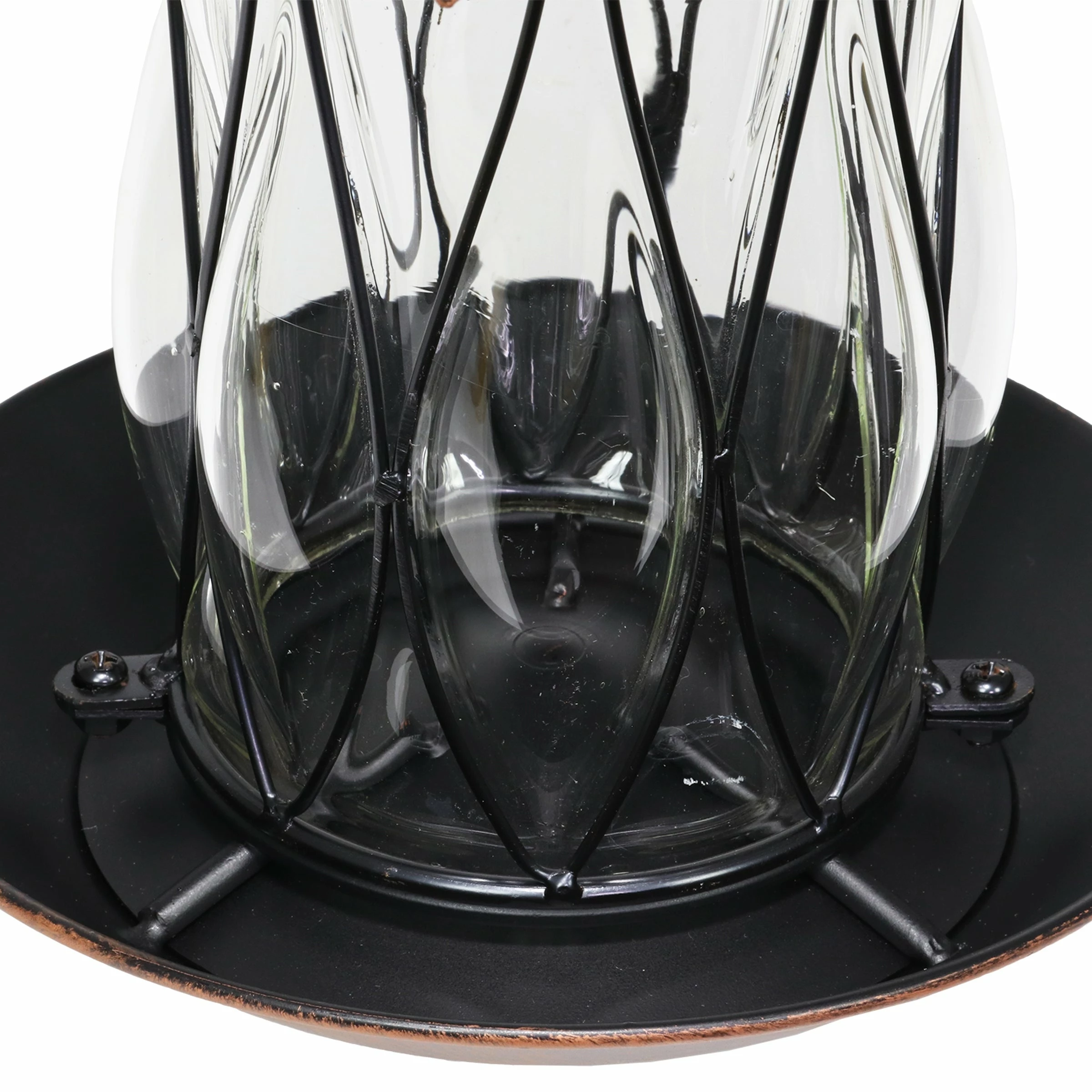 Best Pirce βοΈ Coupon π Exhart Solar Bronze Bird Feeder In Clear Diamond Glass Pattern With Four LED Lights π π 14 Best Pirce βοΈ Coupon π Exhart Solar Bronze Bird Feeder In Clear Diamond Glass Pattern With Four LED Lights π π - Image 12