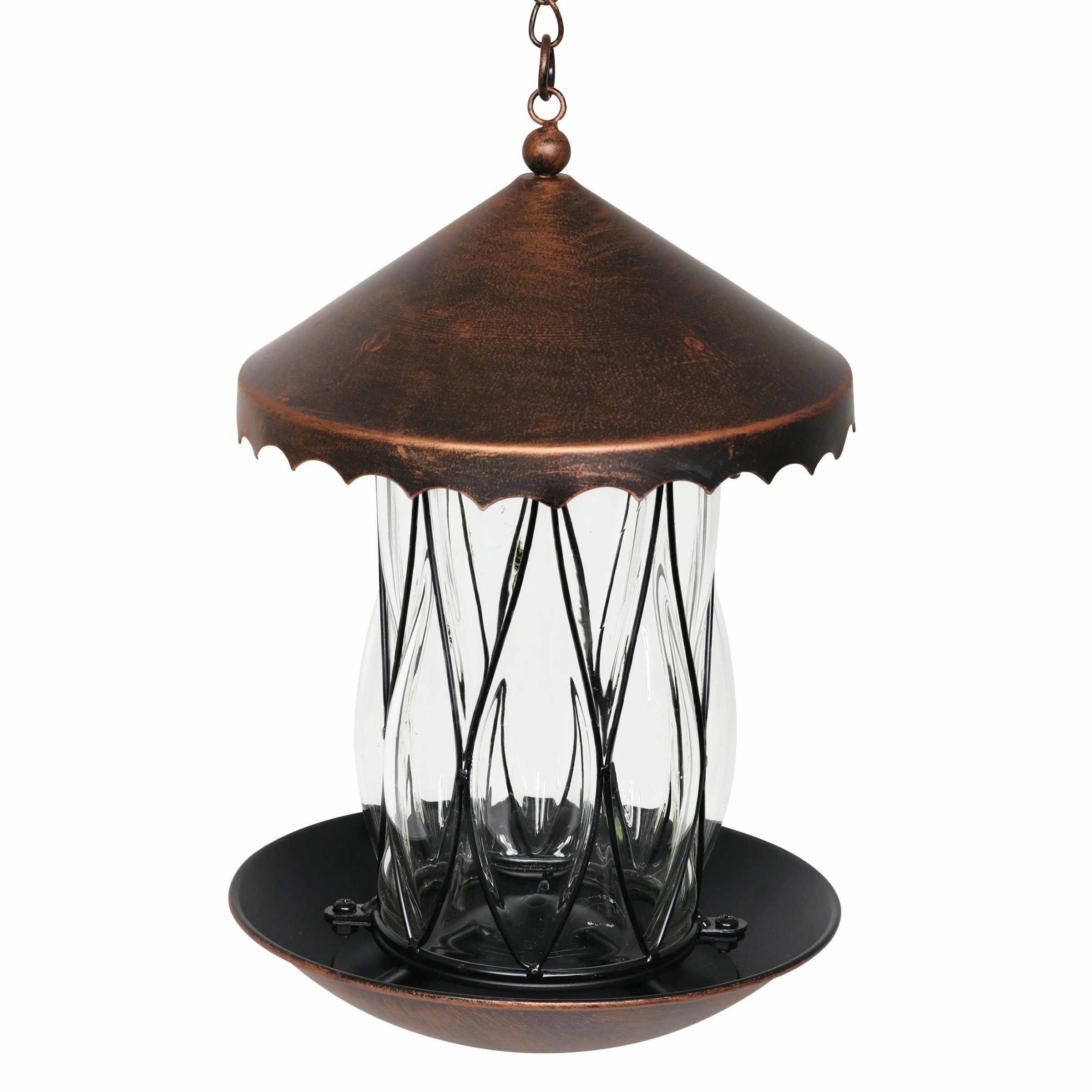 Best Pirce βοΈ Coupon π Exhart Solar Bronze Bird Feeder In Clear Diamond Glass Pattern With Four LED Lights π π 16 Best Pirce βοΈ Coupon π Exhart Solar Bronze Bird Feeder In Clear Diamond Glass Pattern With Four LED Lights π π - Image 14