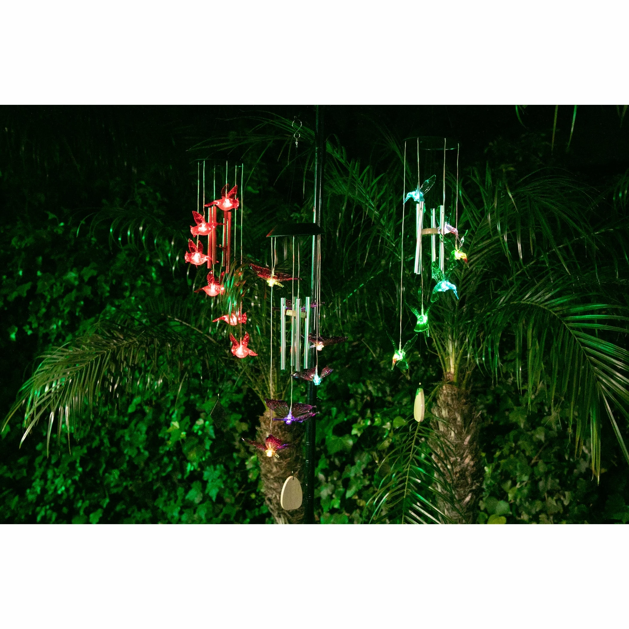 Hot Sale π Best deal π― Exhart Solar Butterfly Acrylic And Metal Wind Chime With Color Changing LED Lights, 5 By 26 Inches π β - Image 12