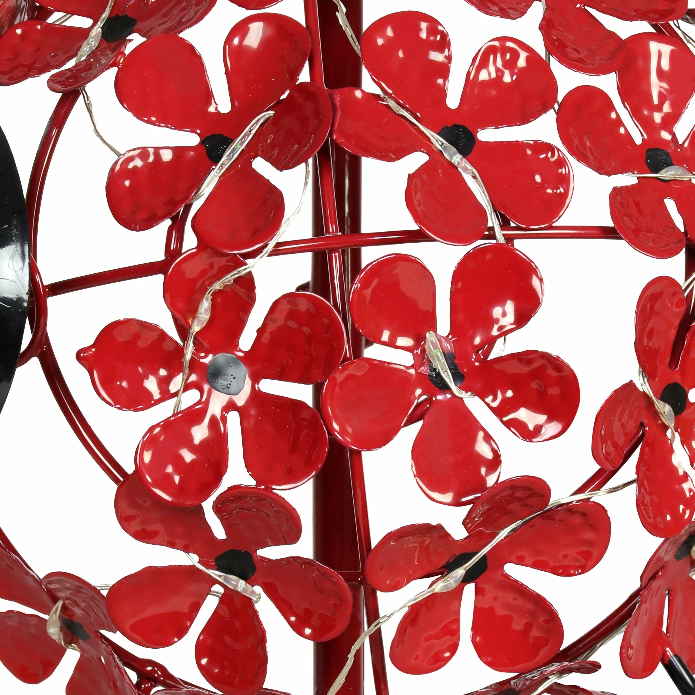 Promo π Deals β Exhart Solar Lucky Lady Bug Of Flowers With Twenty-One LED Lights Garden Stake, 8 By 26 Inches π₯ π - Image 4