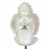 Brand new 🔥 Budget 🎁 Exhart Solar Child Angel Garden Stake In Resin, 5 By 30 Inches 👏 🧨