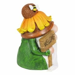 Discount π Wholesale π₯° Exhart Solar Color Changing Glow Nose Garden Gnome Statue With A Sunflower Hat And Welcome Sign, 5.5 By 7.5 Inches β€οΈ 𧨠21 Discount π Wholesale π₯° Exhart Solar Color Changing Glow Nose Garden Gnome Statue With A Sunflower Hat And Welcome Sign, 5.5 By 7.5 Inches β€οΈ 𧨠-Exhart Shop Exhart Solar Color Changing Glow Nose Garden Gnome Statue with a Sunflower Hat and Welcome Sign2C 5.5 by 7.5 Inches 8