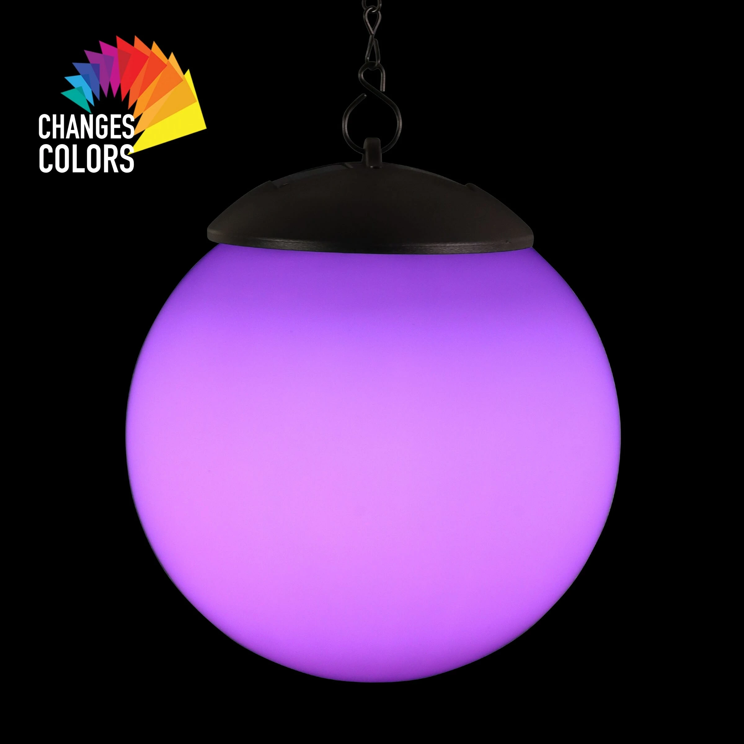 Wholesale 𧨠Flash Sale π₯° Exhart Solar Color Changing Plastic Hanging Ball Light, 6 By 19 Inches 𧨠π - Image 6