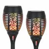 Coupon ⭐ Promo 🎉 Exhart Solar Dancing Flame Torch Stake Set Of 2, 4 By 21 Inches 🎁 🧨