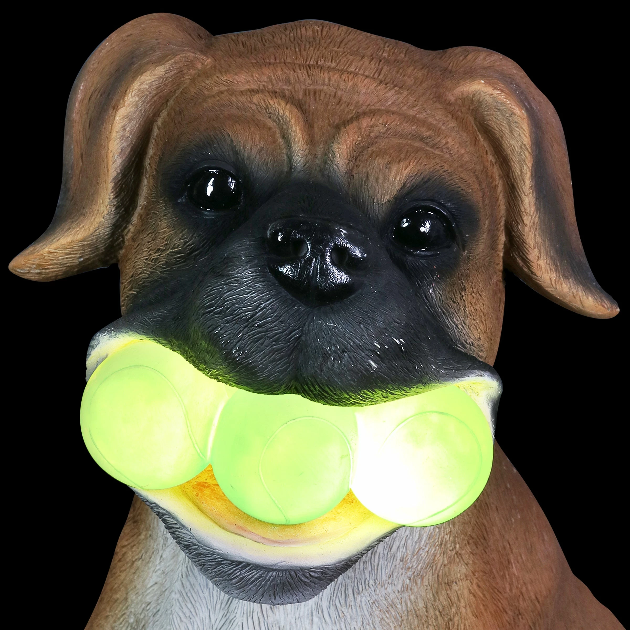 Best Sale ๐ Brand new ๐ Exhart Solar ๐ถ ๐ Dog With LED Tennis Balls Garden Statuary, 14 Inch Tall ๐ ๐ - Image 8