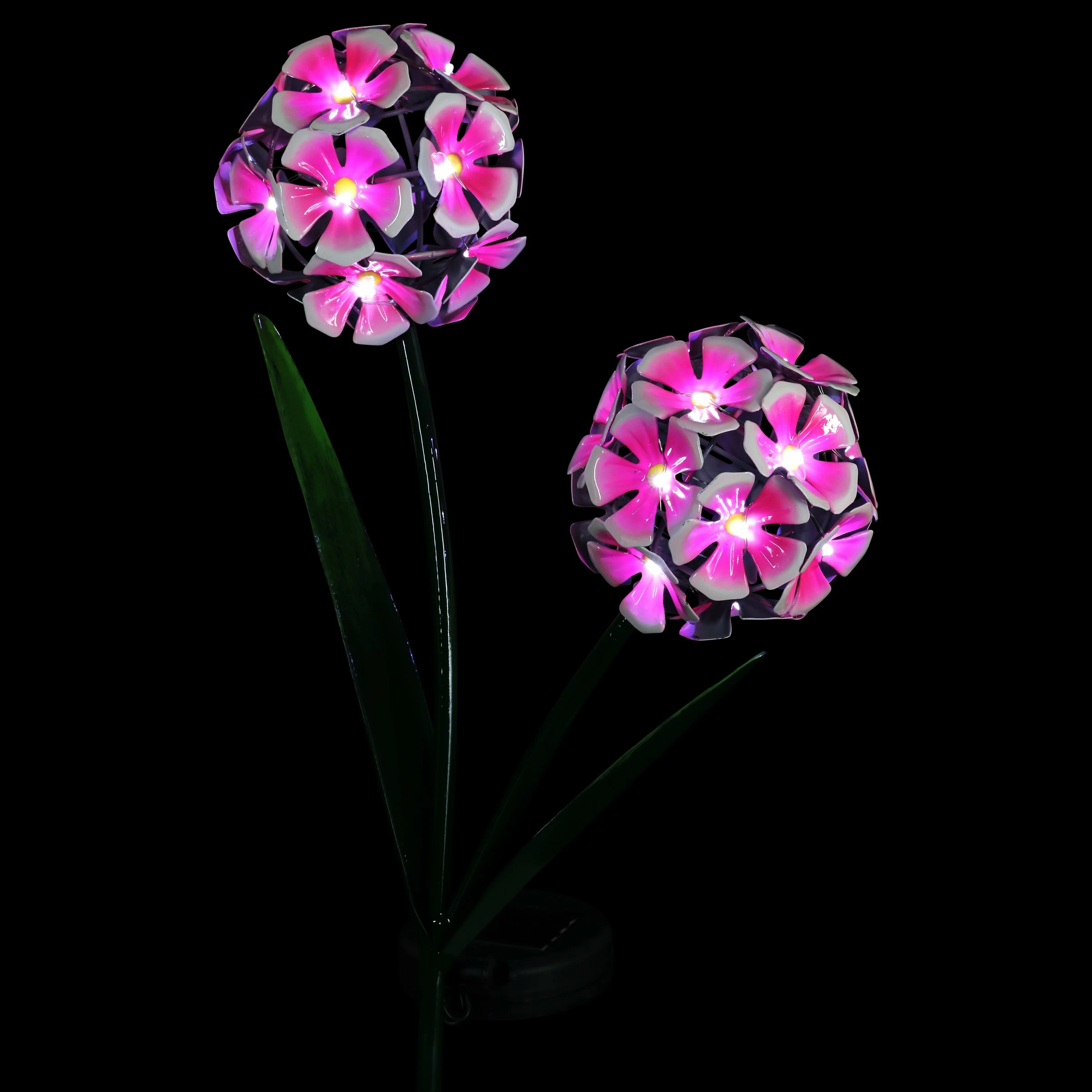 Wholesale π Cheapest β Exhart Solar Double Hydrangea Metal Garden Stake With Thirty-Four LED Lights, 7 By 29 Inches Purple π π - Image 15