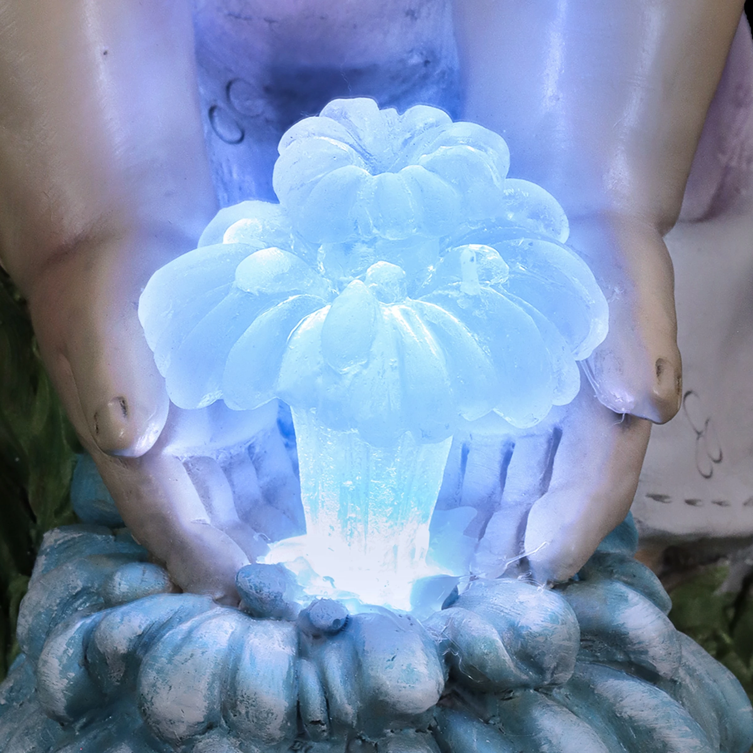 Wholesale π Brand new β€οΈ Exhart Solar Girl Playing With LED Water Form Garden Statuary, 13 Inches Tall π§¨ π€© - Image 8