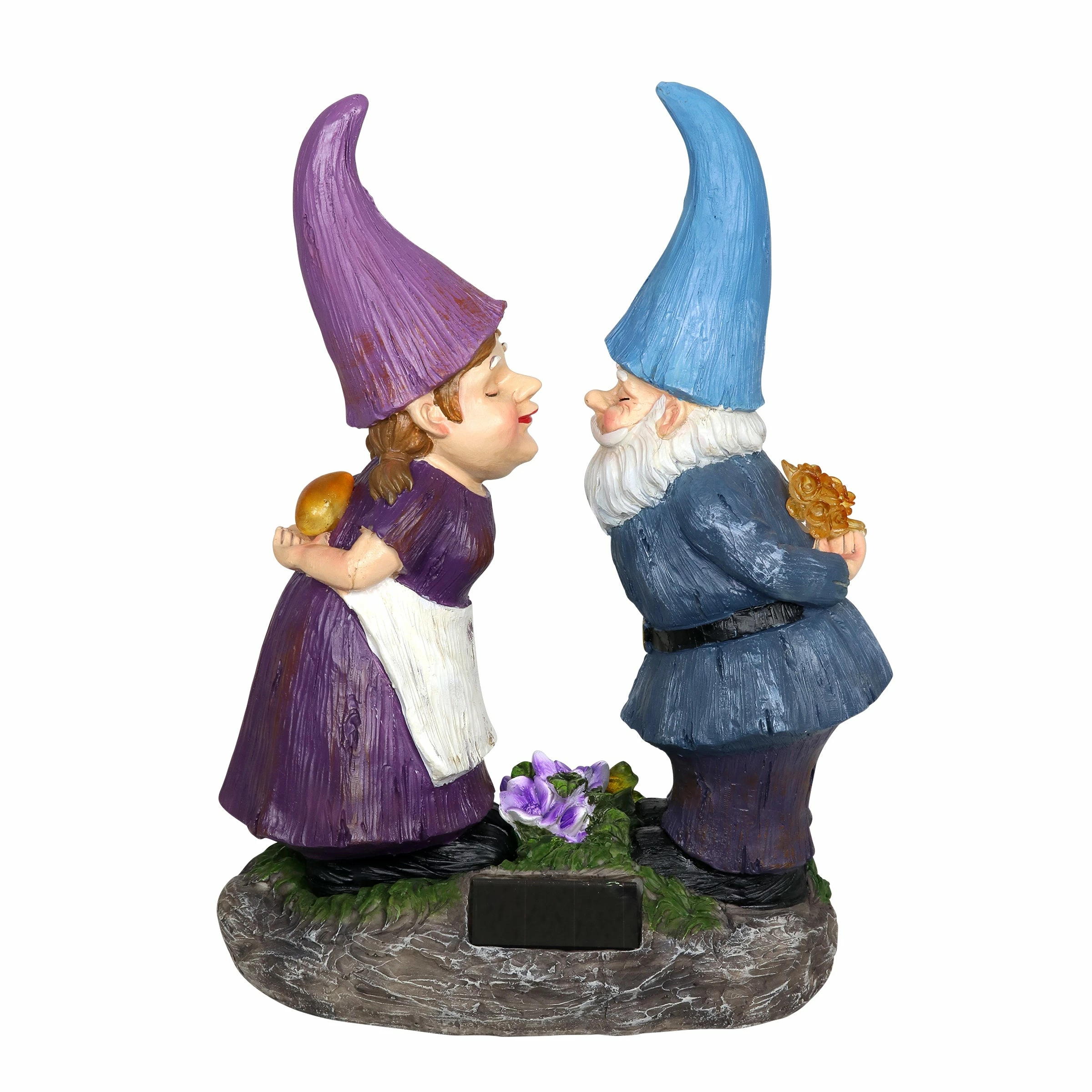 Wholesale β¨ Budget β Exhart Solar Good Time Smooching Gnomes Garden Statue, 15 By 14 Inches 𧨠π - Image 13