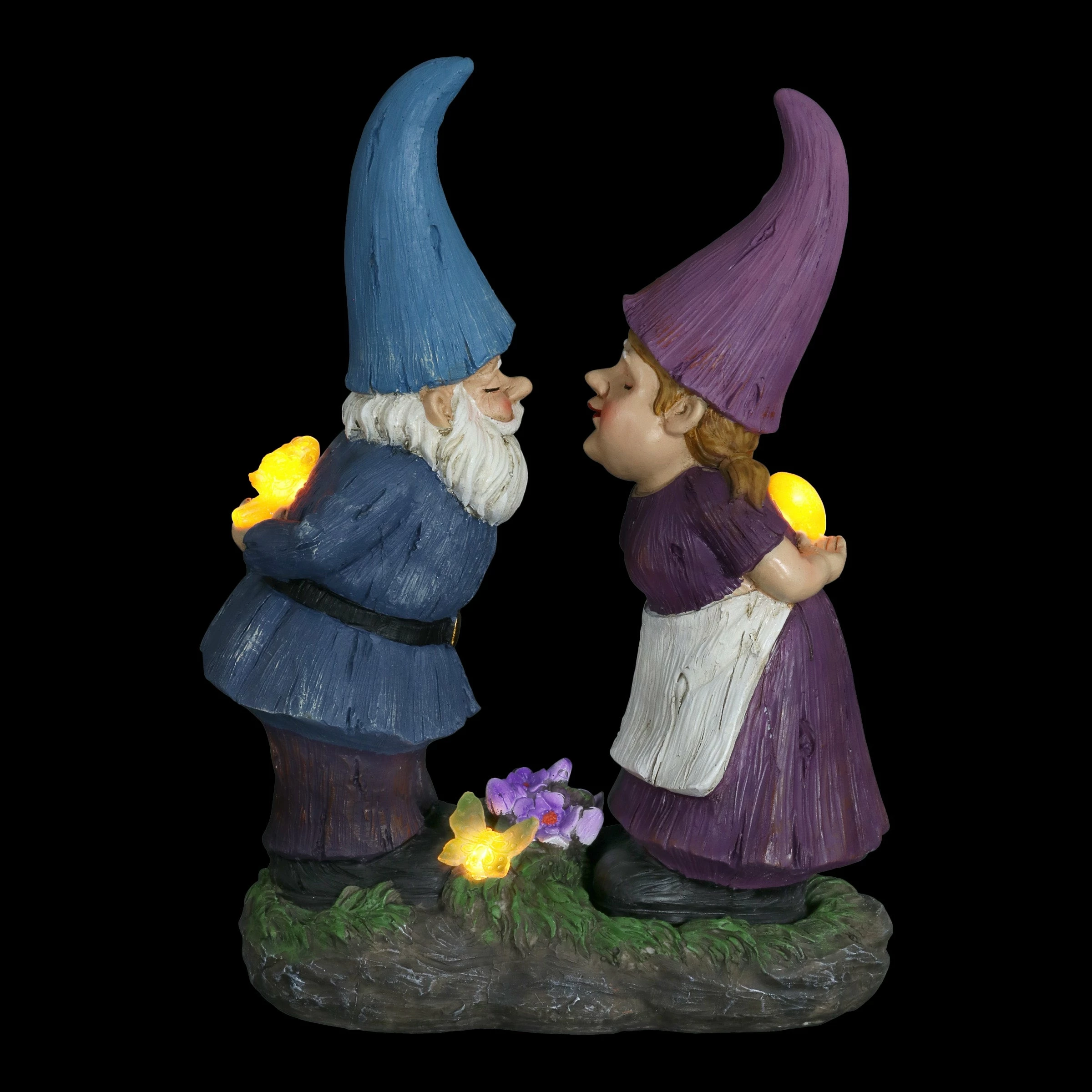 Wholesale β¨ Budget β Exhart Solar Good Time Smooching Gnomes Garden Statue, 15 By 14 Inches 𧨠π - Image 14