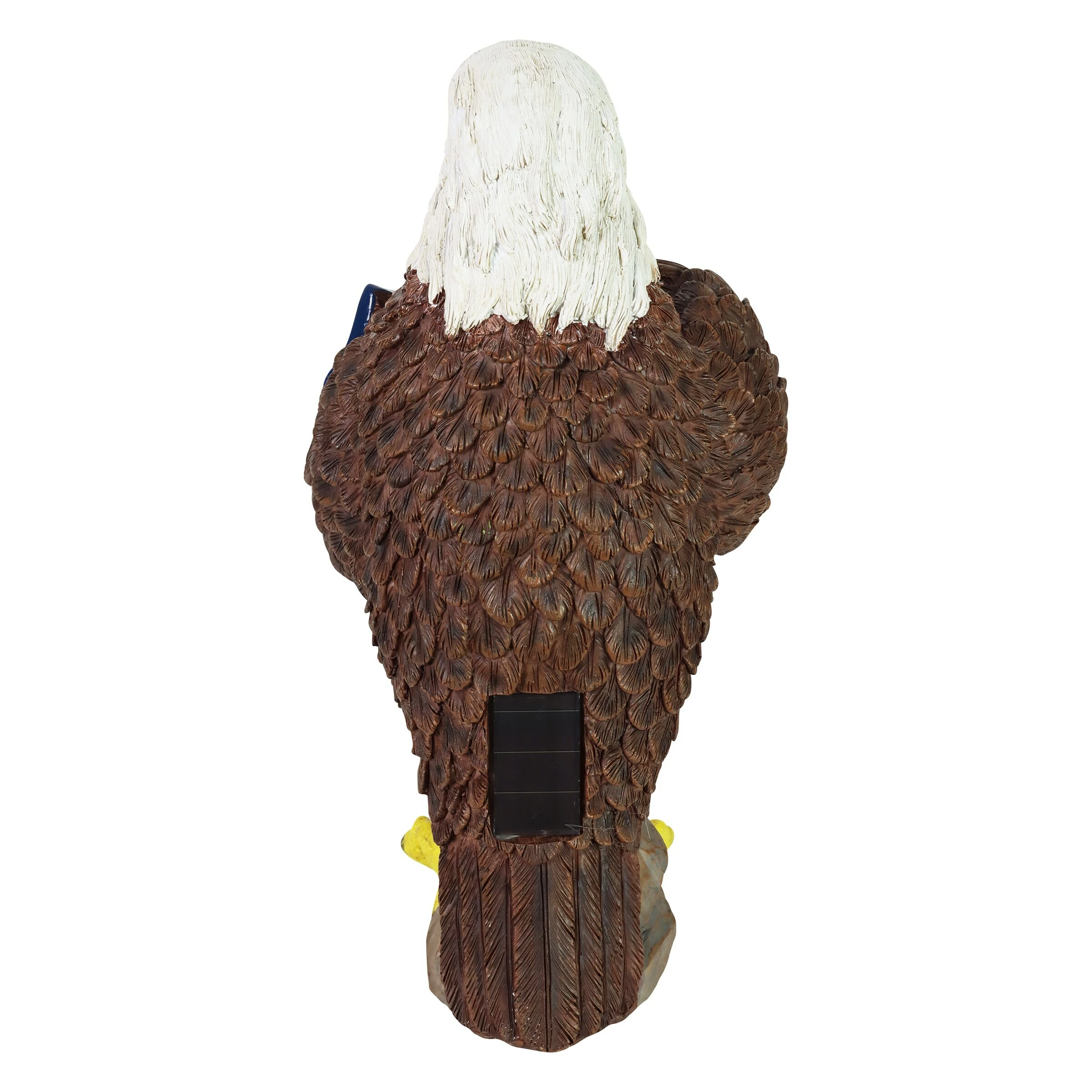 Budget π― Cheapest π Exhart Solar Hand Painted Bald Eagle Garden Statue With Illuminating USA Sign, 7.5 By 12 Inches π₯ π - Image 11