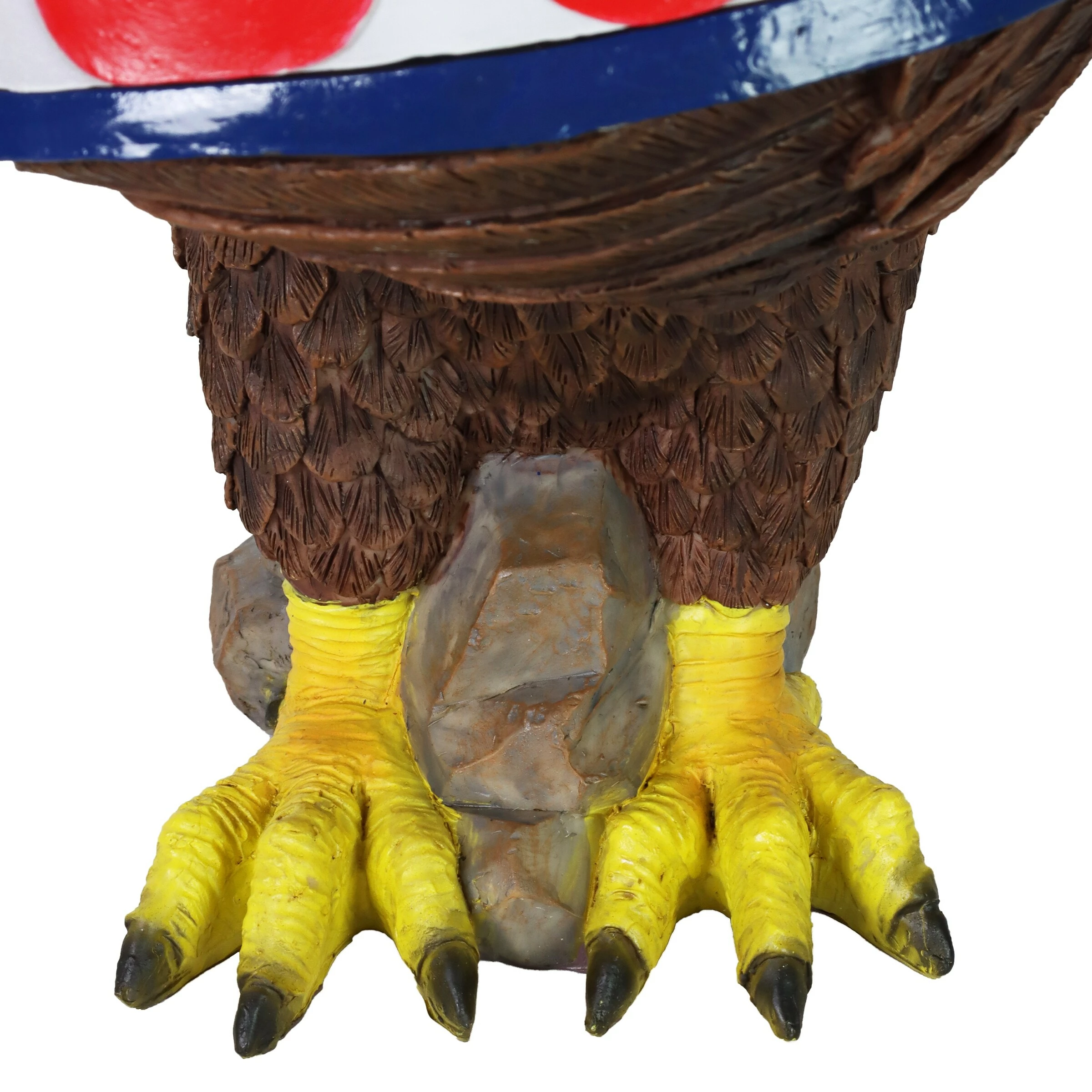 Budget π― Cheapest π Exhart Solar Hand Painted Bald Eagle Garden Statue With Illuminating USA Sign, 7.5 By 12 Inches π₯ π - Image 10