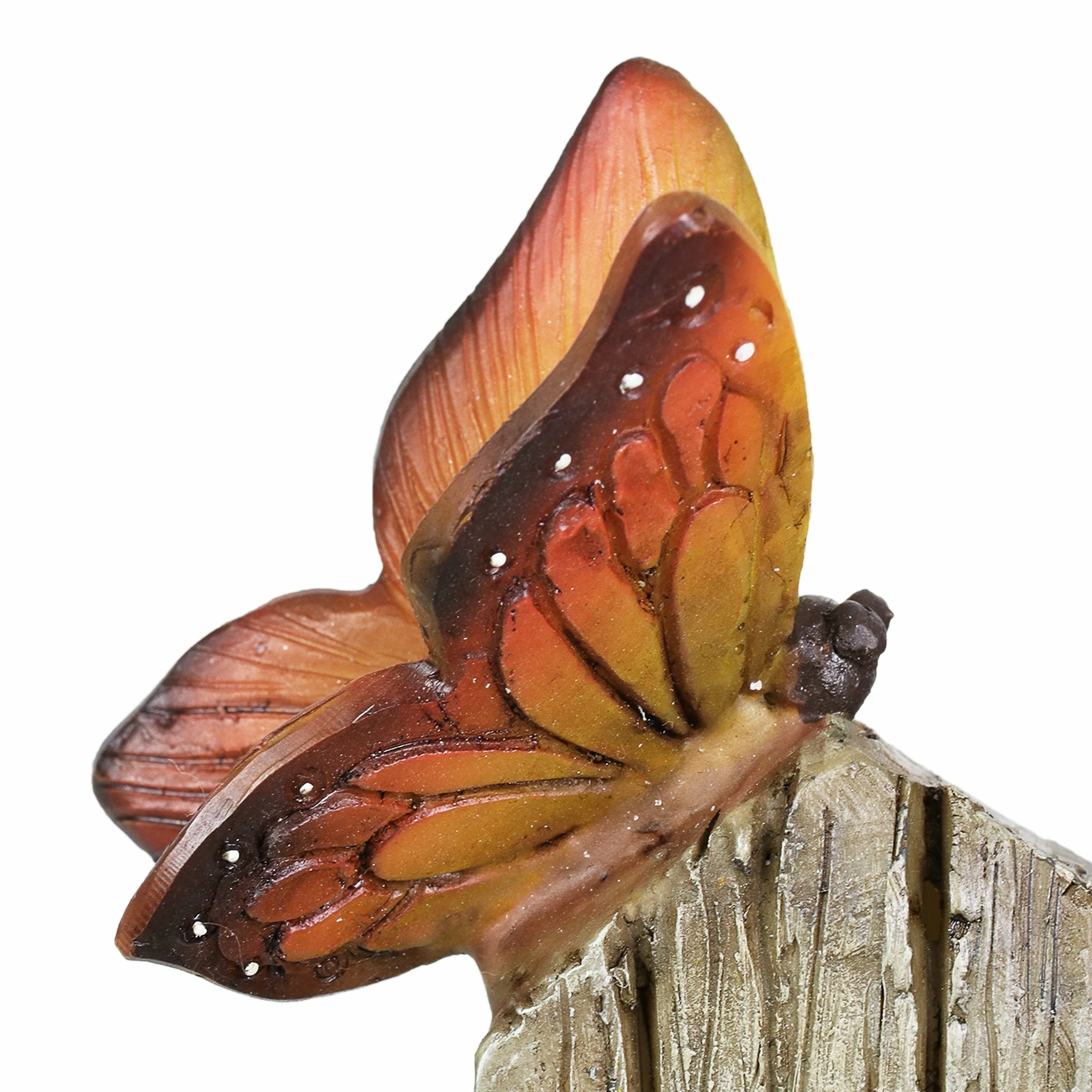 Deals π Deals π Exhart Solar Hand Painted Bear Garden Statue With A Lantern Jar Of LED Bumblebees By A Welcome Fence, 9.5 By 11 Inches π π - Image 10