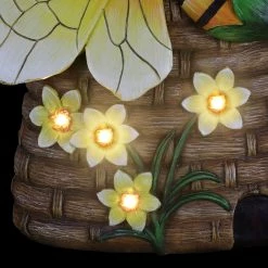 Outlet 𧨠Cheap π₯° Exhart Solar Hand Painted Bee Hive Statuary With LED Flowers, 9 By 12.5 Inch β€οΈ π 19 Outlet 𧨠Cheap π₯° Exhart Solar Hand Painted Bee Hive Statuary With LED Flowers, 9 By 12.5 Inch β€οΈ π -Exhart Shop Exhart Solar Hand Painted Bee Hive Statuary with LED Flowers2C 9 by 12.5 Inch 7