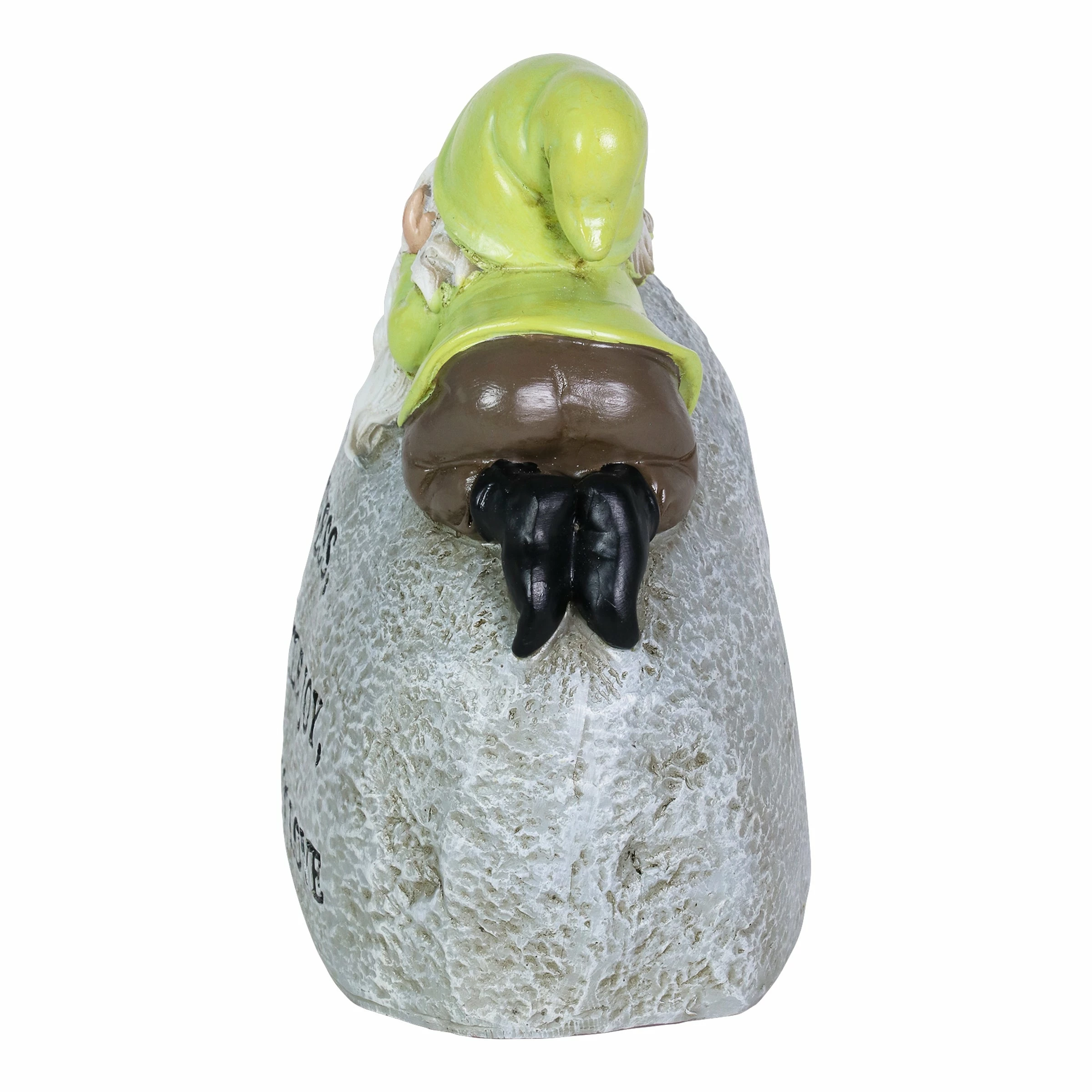 New π Brand new β Exhart Solar Hand Painted Gnome Inspirational Kindness And Joy Garden Stone Statue With LED Lady Bug, 3 By 5 Inches π π - Image 11