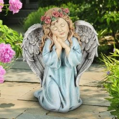 Deals ๐งจ Top 10 ๐งจ Exhart Solar Hand Painted Little Girl Angel Garden Statue With LED Flower Garland, 8.5 By 10.5 Inches โค๏ธ โ๏ธ 15 Deals ๐งจ Top 10 ๐งจ Exhart Solar Hand Painted Little Girl Angel Garden Statue With LED Flower Garland, 8.5 By 10.5 Inches โค๏ธ โ๏ธ -Exhart Shop Exhart Solar Hand Painted Little Girl Angel Garden Statue with LED Flower Garland2C 8.5 by 10.5 Inches 2