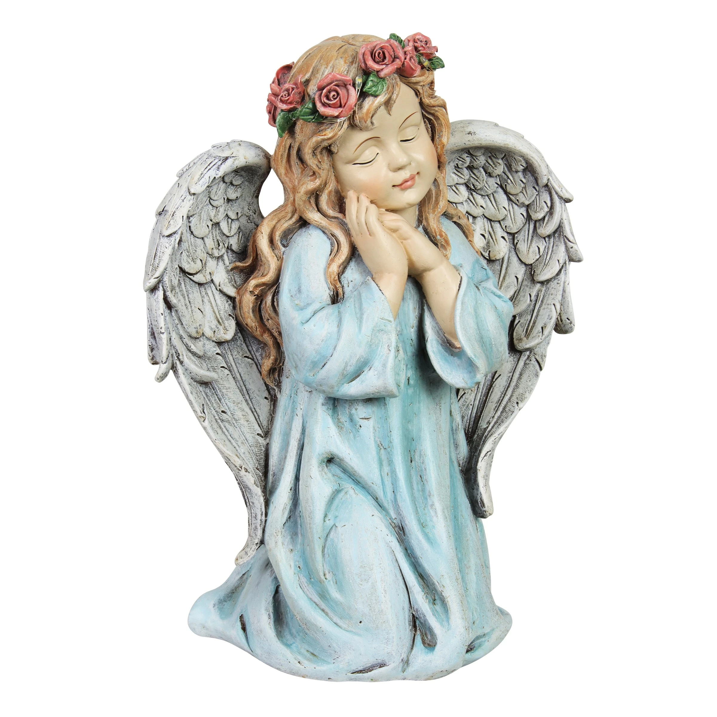 Deals ๐งจ Top 10 ๐งจ Exhart Solar Hand Painted Little Girl Angel Garden Statue With LED Flower Garland, 8.5 By 10.5 Inches โค๏ธ โ๏ธ 9 Deals ๐งจ Top 10 ๐งจ Exhart Solar Hand Painted Little Girl Angel Garden Statue With LED Flower Garland, 8.5 By 10.5 Inches โค๏ธ โ๏ธ - Image 7