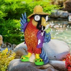 Hot Sale π Wholesale π Exhart Solar Hand Painted Party Parrot Garden Statue, 15 Inch π βοΈ 17 Hot Sale π Wholesale π Exhart Solar Hand Painted Party Parrot Garden Statue, 15 Inch π βοΈ -Exhart Shop Exhart Solar Hand Painted Party Parrot Garden Statue2C 15 Inch 2