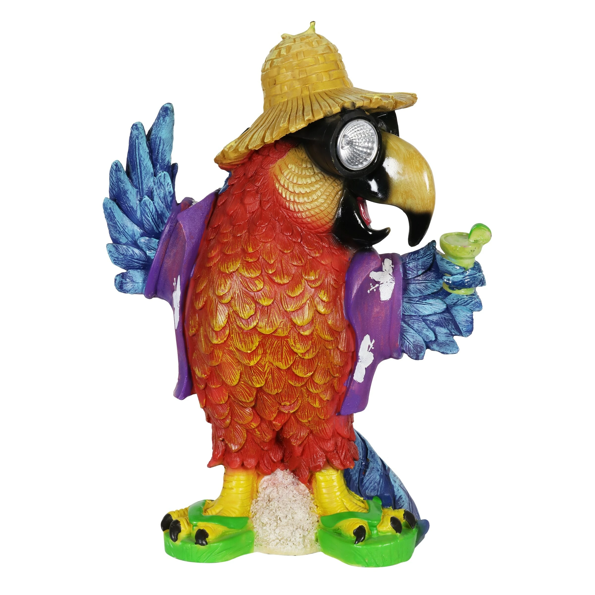 Hot Sale π Wholesale π Exhart Solar Hand Painted Party Parrot Garden Statue, 15 Inch π βοΈ 9 Hot Sale π Wholesale π Exhart Solar Hand Painted Party Parrot Garden Statue, 15 Inch π βοΈ - Image 7