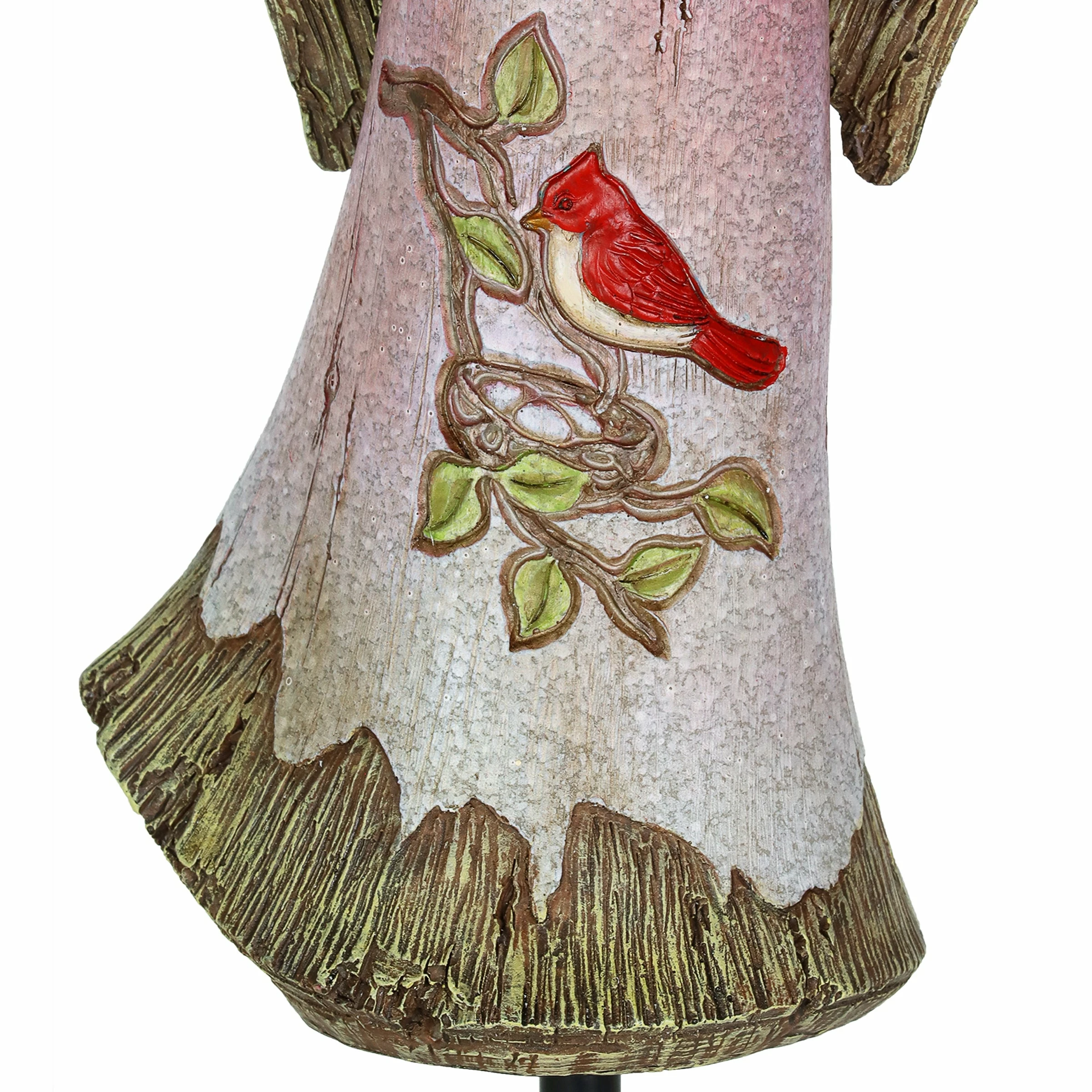 Outlet π€© Deals π Exhart Solar Hand Painted Resin Angel Stake With Heart And Cardinal, 5.5 By 18 Inches π€© π 8 Outlet π€© Deals π Exhart Solar Hand Painted Resin Angel Stake With Heart And Cardinal, 5.5 By 18 Inches π€© π - Image 6
