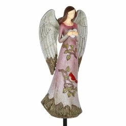 Outlet π€© Deals π Exhart Solar Hand Painted Resin Angel Stake With Heart And Cardinal, 5.5 By 18 Inches π€© π 19 Outlet π€© Deals π Exhart Solar Hand Painted Resin Angel Stake With Heart And Cardinal, 5.5 By 18 Inches π€© π -Exhart Shop Exhart Solar Hand Painted Resin Angel Stake with Heart and Cardinal2C 5.5 by 18 Inches 6